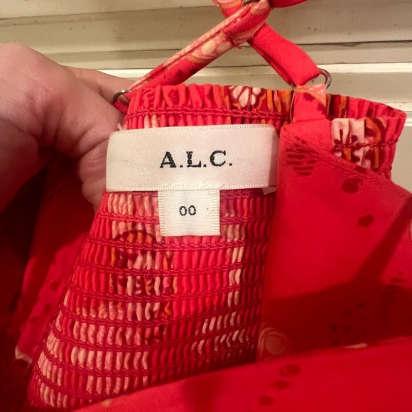 ALC Arit Floral Sweetheart top - Picture 3 of 3